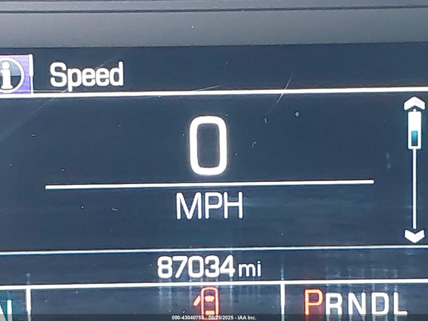 2019 Chevrolet Traverse 1Lt VIN: 1GNERGKW1KJ197688 Lot: 43040758