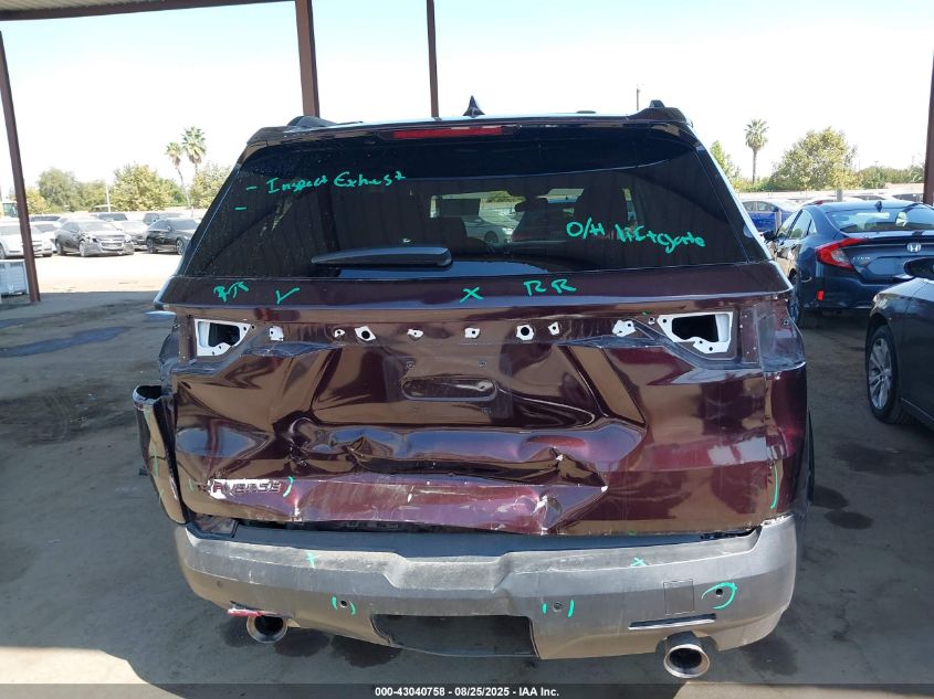 2019 Chevrolet Traverse 1Lt VIN: 1GNERGKW1KJ197688 Lot: 43040758