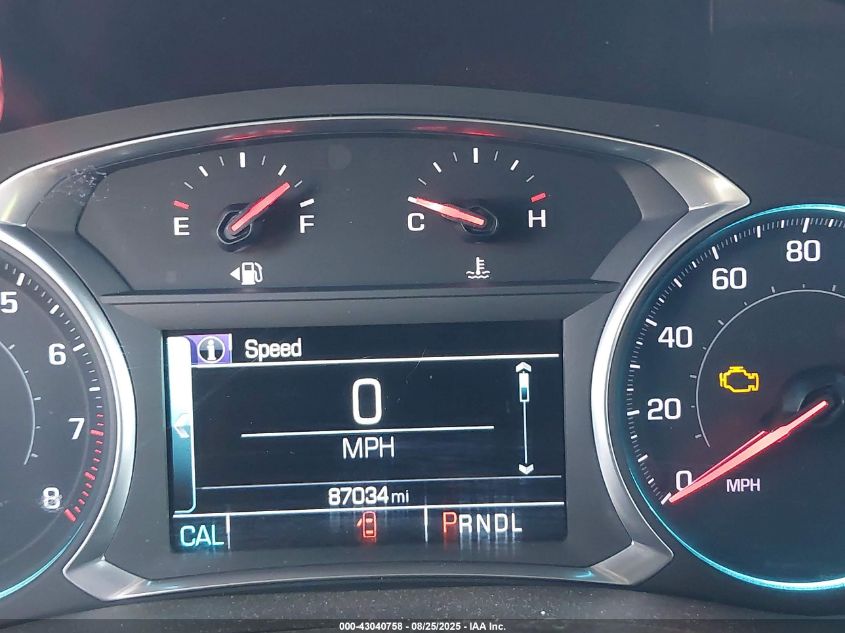 2019 Chevrolet Traverse 1Lt VIN: 1GNERGKW1KJ197688 Lot: 43040758