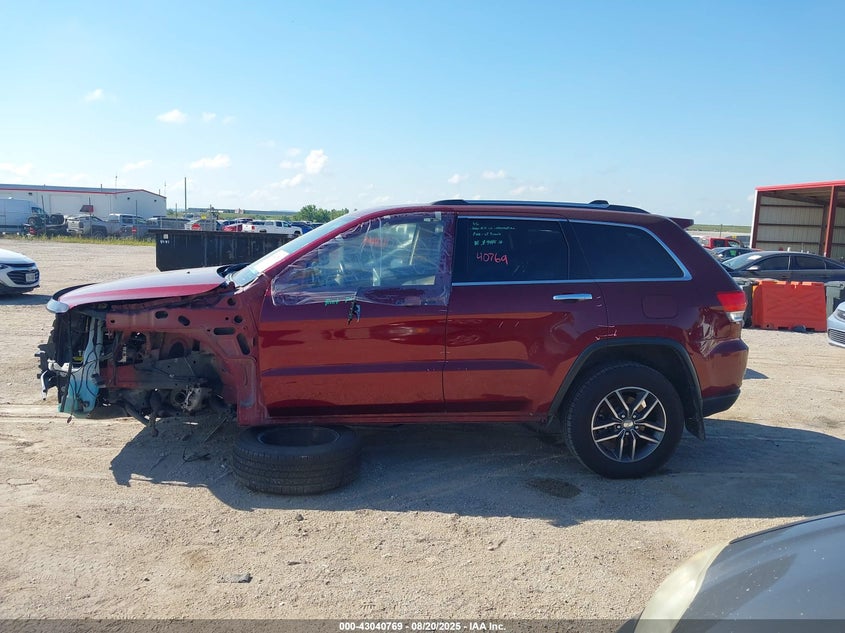 2017 JEEP GRAND CHEROKEE LIMITED 4X4 1C4RJFBG6HC688954