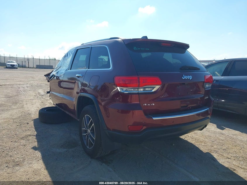 2017 JEEP GRAND CHEROKEE LIMITED 4X4 1C4RJFBG6HC688954
