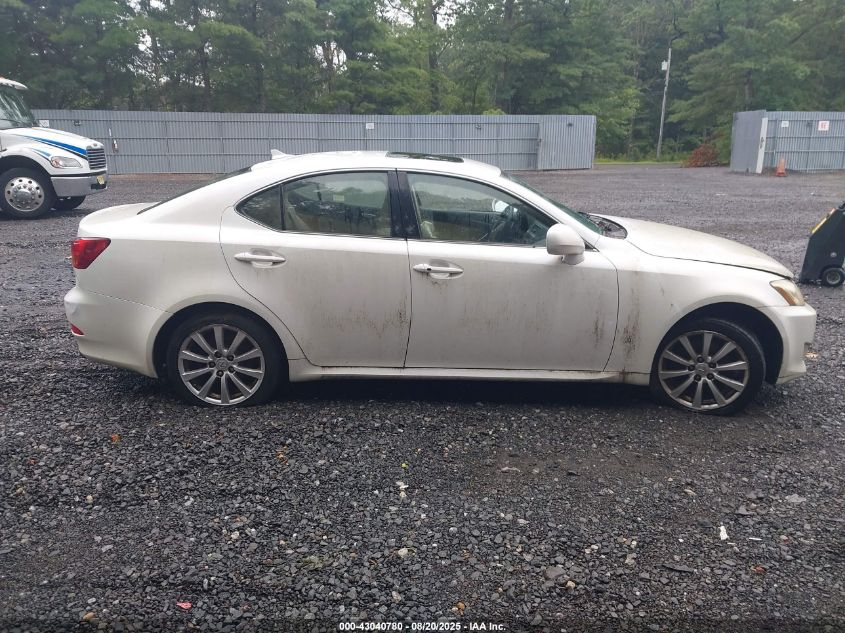 2008 Lexus Is 250 VIN: JTHCK262985020031 Lot: 43040780