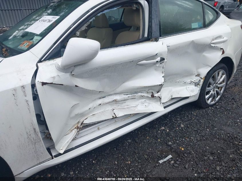 2008 Lexus Is 250 VIN: JTHCK262985020031 Lot: 43040780