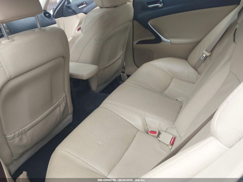 2008 Lexus Is 250 VIN: JTHCK262985020031 Lot: 43040780