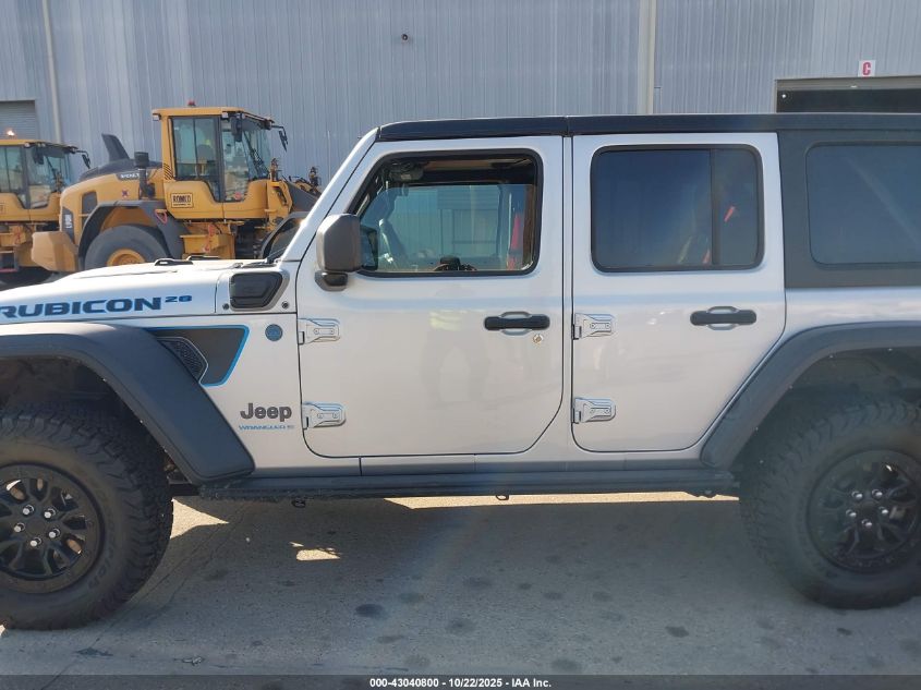 2023 Jeep Wrangler 4Xe Rubicon 20Th Anniversary 4X4 VIN: 1C4JJXR63PW696801 Lot: 43040800