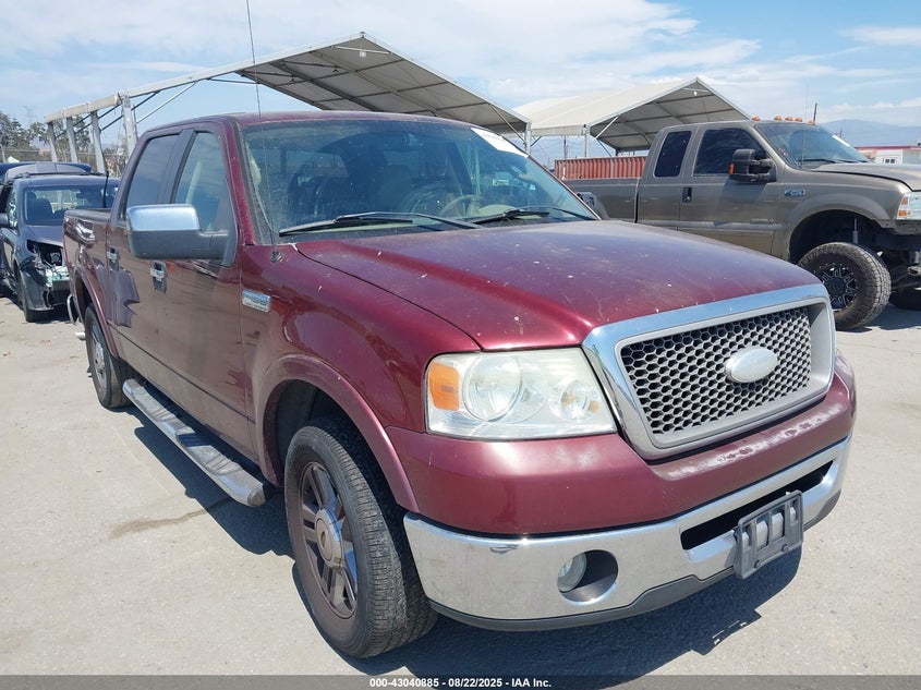 1FTPW12576FA95089 2006 Ford F-150 Lariat/Xlt auction photo 1