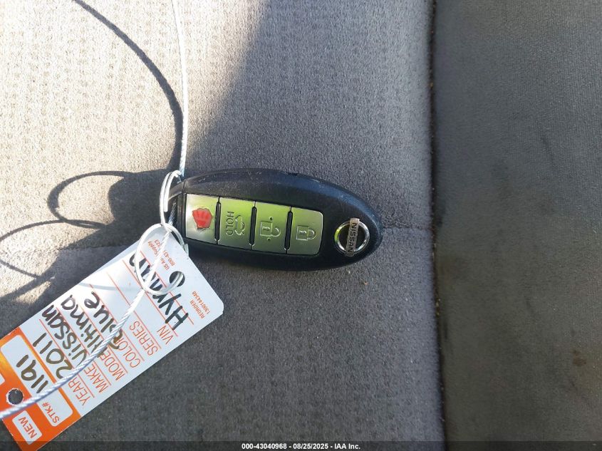 2011 Nissan Altima 2.5 S VIN: 1N4AL2AP7BN511431 Lot: 43040968