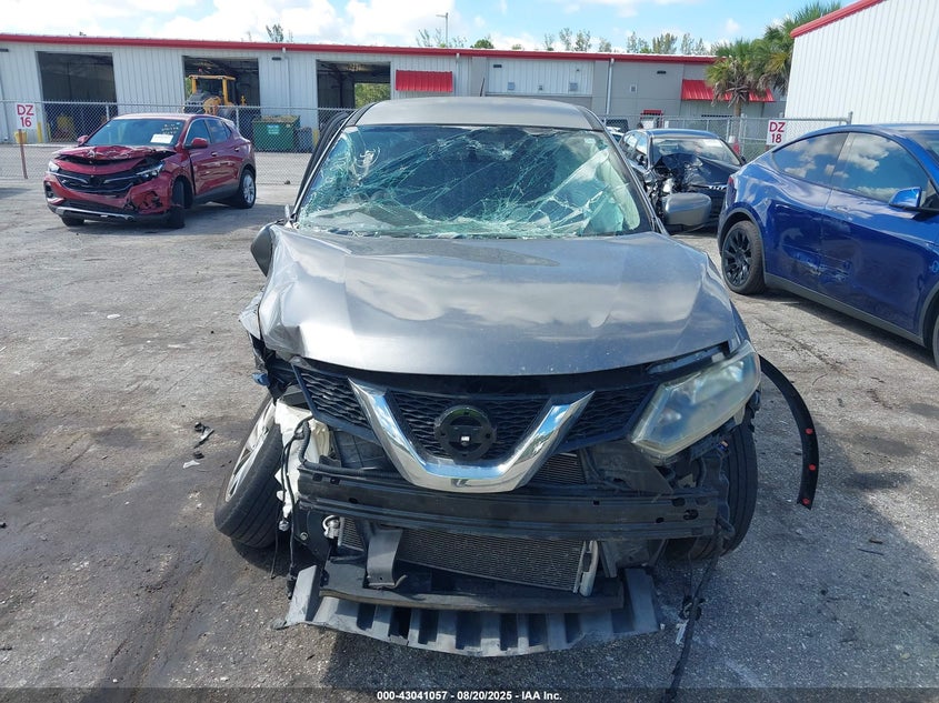 2016 NISSAN ROGUE S/SL/SV - KNMAT2MV8GP666506
