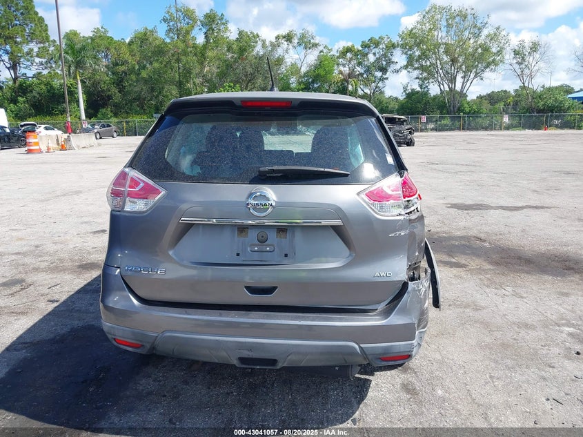 2016 NISSAN ROGUE S/SL/SV - KNMAT2MV8GP666506