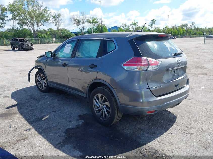 2016 NISSAN ROGUE S/SL/SV - KNMAT2MV8GP666506