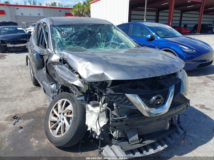 2016 NISSAN ROGUE S/SL/SV - KNMAT2MV8GP666506