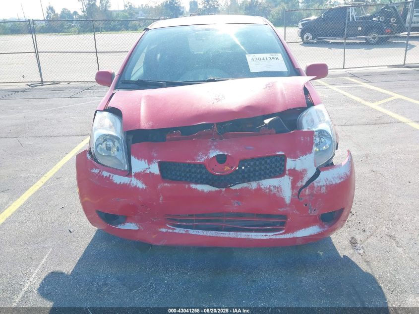 2007 Toyota Yaris VIN: JTDJT923275101495 Lot: 43041258