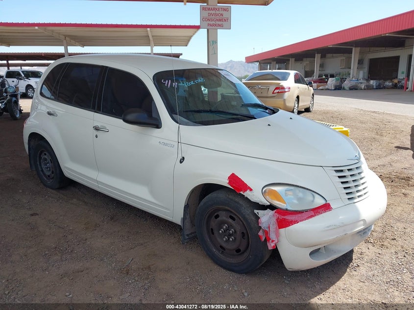 2005 Chrysler Pt Cruiser white suv gasoline 3C4FY48B35T510269 photo #1