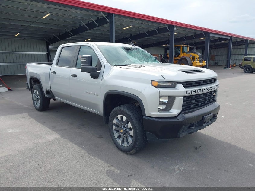 1GC4YMEY6MF308874 2021 Chevrolet Silverado 2500Hd 4Wd Standard Bed Custom auction photo 1