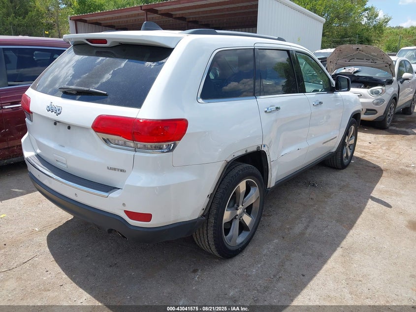 2015 Jeep Grand Cherokee Limited VIN: 1C4RJEBG3FC780076 Lot: 43041575