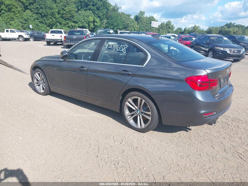 Vin: wba8d9c56jem34380, lot: 43535802, bmw 330i xdrive 20183