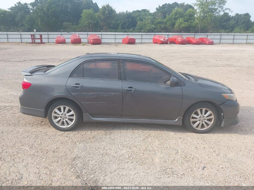 2009 Toyota Corolla S VIN: 2T1BU40EX9C079602 Lot: 43041666