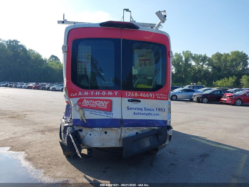 2018 Ford Transit-250 VIN: 1FTYR2CM2JKA47524 Lot: 43041821