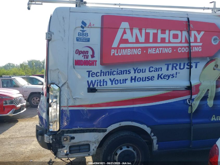 2018 Ford Transit-250 VIN: 1FTYR2CM2JKA47524 Lot: 43041821