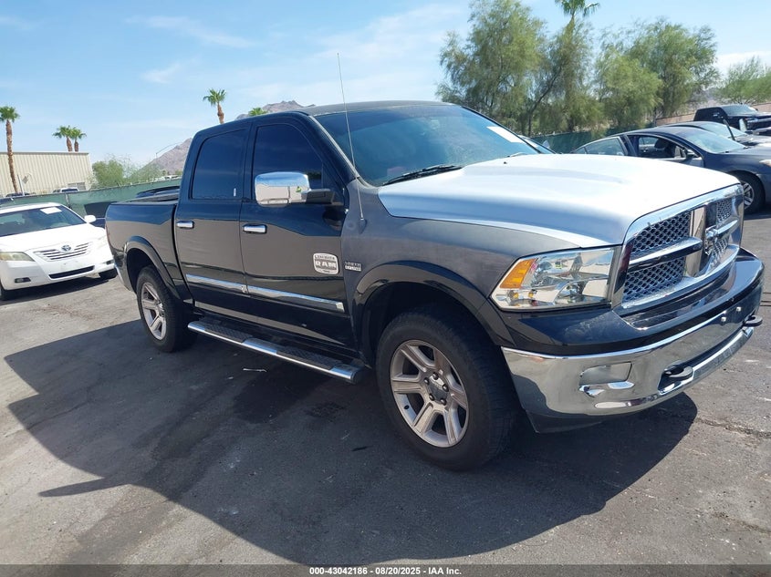 1C6RD7PT3CS136790 2012 Ram 1500 Laramie Longhorn/Limited Edition auction photo 1
