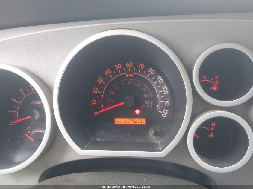 2007 Toyota Tundra Sr5 5.7L V8 VIN: 5TBDV54187S482204 Lot: 43042251