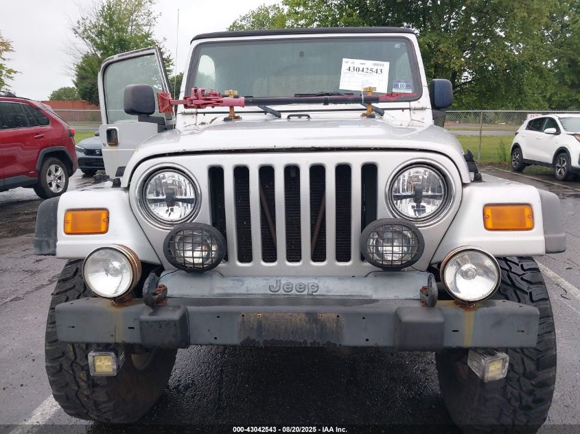 2003 Jeep Wrangler X VIN: 1J4FA39S63P348565 Lot: 43042543