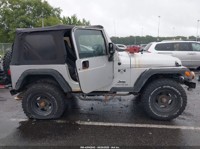 2003 Jeep Wrangler X VIN: 1J4FA39S63P348565 Lot: 43042543