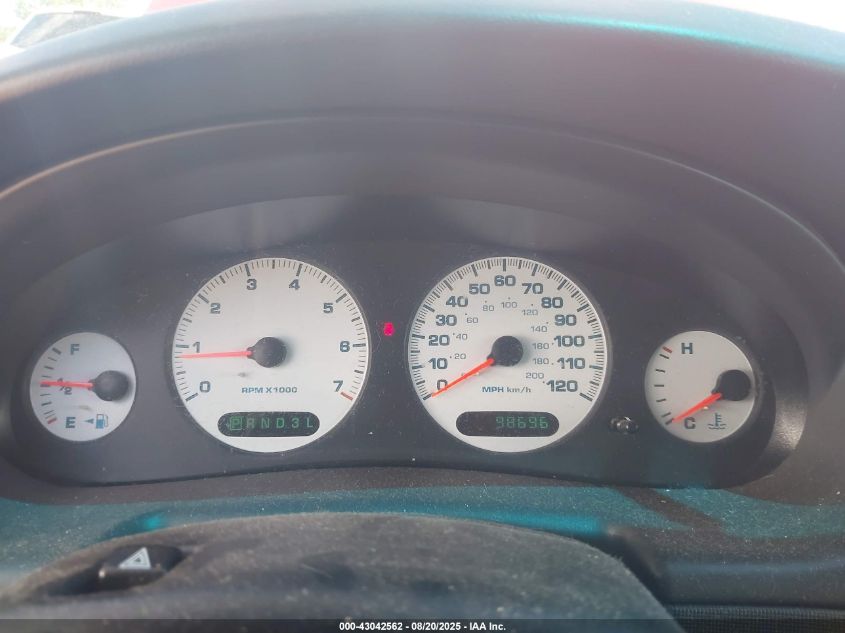 2000 Dodge Intrepid VIN: 2B3HD46R6YH326592 Lot: 43042562