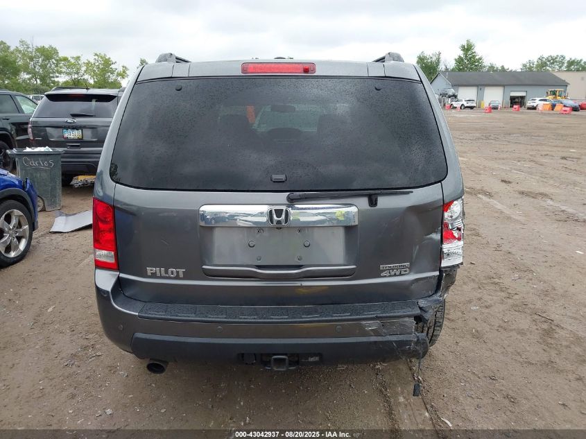 2011 Honda Pilot Touring VIN: 5FNYF4H91BB053077 Lot: 43042937