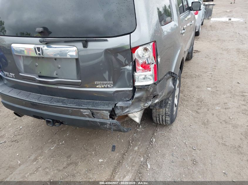 2011 Honda Pilot Touring VIN: 5FNYF4H91BB053077 Lot: 43042937