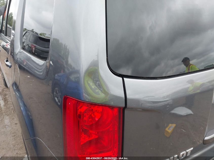 2011 Honda Pilot Touring VIN: 5FNYF4H91BB053077 Lot: 43042937