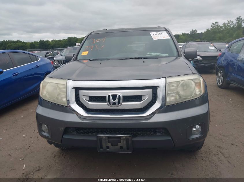 2011 Honda Pilot Touring VIN: 5FNYF4H91BB053077 Lot: 43042937