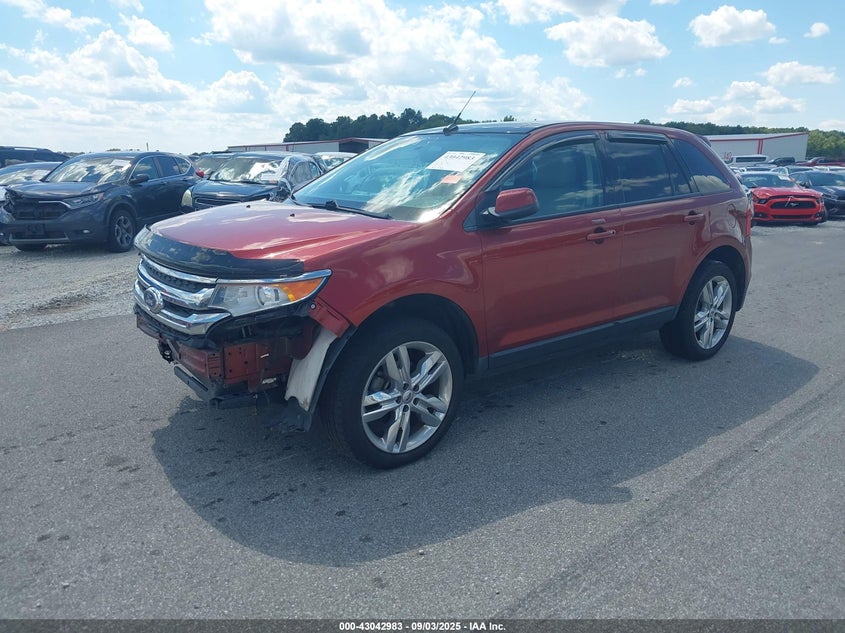 Vin: 2fmdk4jc0eba64908, lot: 43537127, ford edge sel 20142