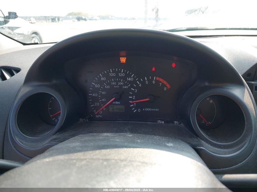 2001 Chrysler Sebring Lxi VIN: 4C3AG52H61E042941 Lot: 43043017