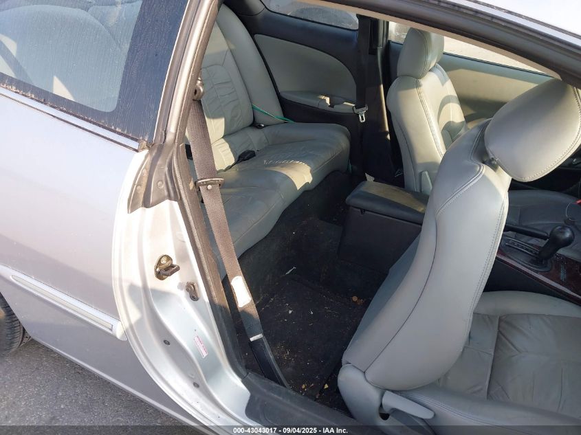 2001 Chrysler Sebring Lxi VIN: 4C3AG52H61E042941 Lot: 43043017