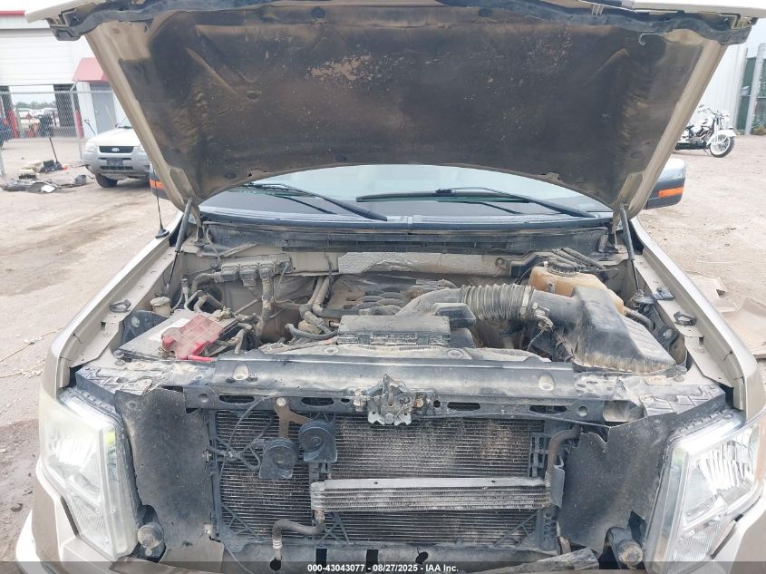 2011 Ford F-150 Lariat VIN: 1FTFW1EF5BFA30719 Lot: 43043077