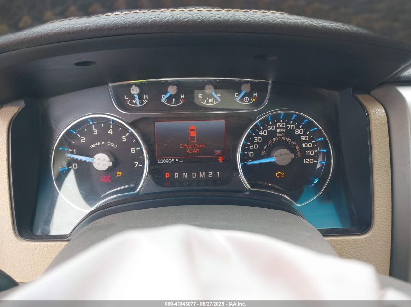 2011 Ford F-150 Lariat VIN: 1FTFW1EF5BFA30719 Lot: 43043077