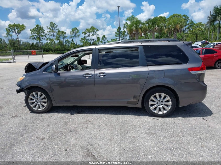 2011 Toyota Sienna Limited VIN: 5TDDK3DC2BS016086 Lot: 43043080