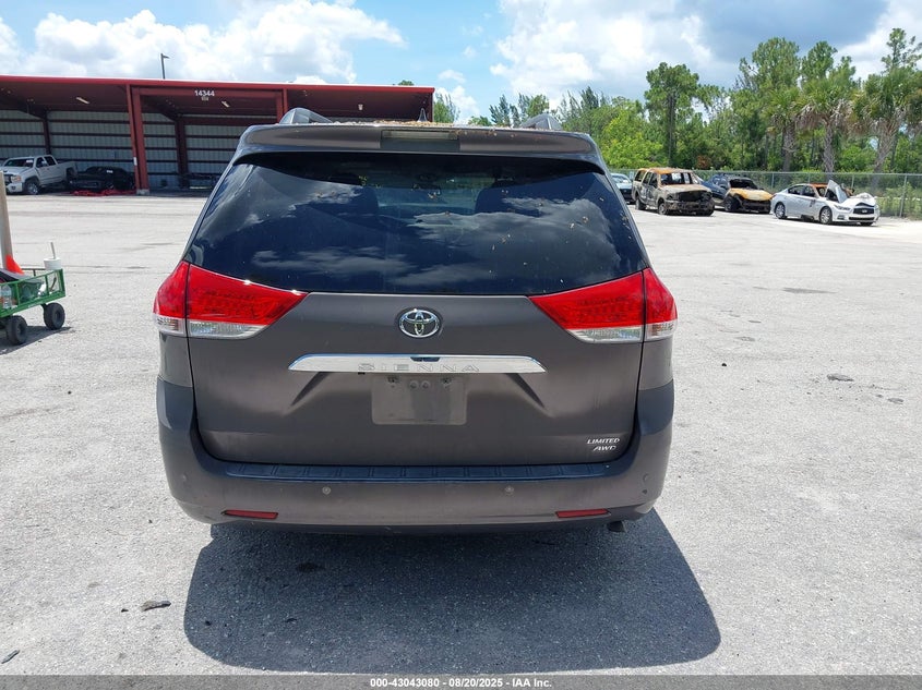 2011 Toyota Sienna Limited VIN: 5TDDK3DC2BS016086 Lot: 43043080
