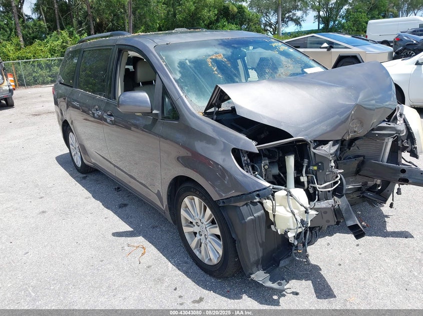 2011 Toyota Sienna Limited VIN: 5TDDK3DC2BS016086 Lot: 43043080
