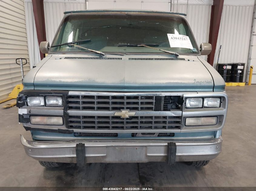 1995 Chevrolet G20 VIN: 1GBEG25HXSF214221 Lot: 43043217