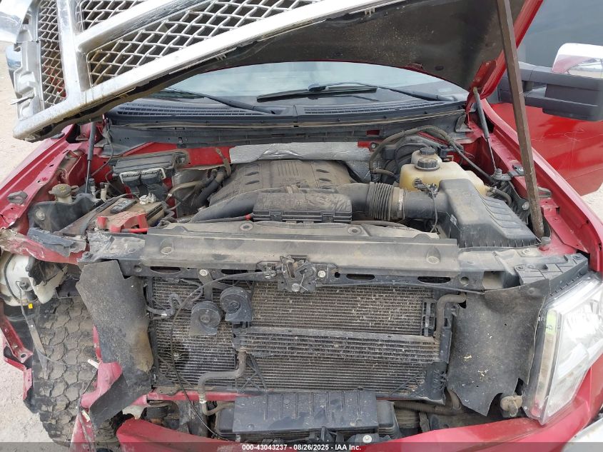 2012 Ford F-150 Lariat VIN: 1FTFW1ET8CFB10913 Lot: 43043237