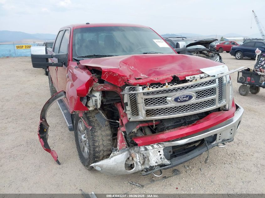 2012 Ford F-150 Lariat VIN: 1FTFW1ET8CFB10913 Lot: 43043237