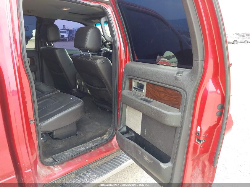 2012 Ford F-150 Lariat VIN: 1FTFW1ET8CFB10913 Lot: 43043237