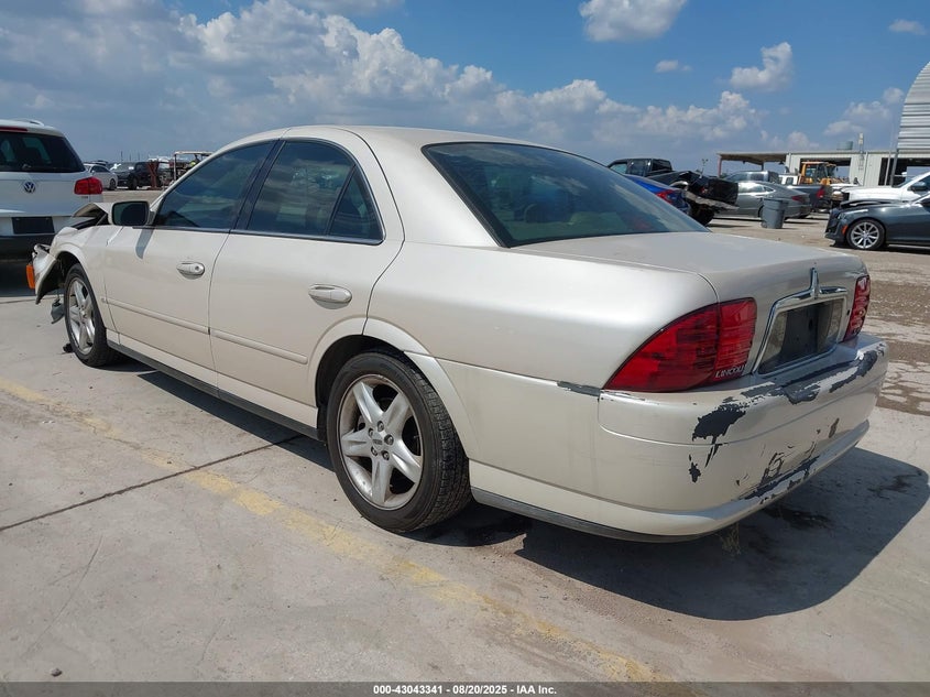 2001 Lincoln Ls V8 Auto beige sedan gasoline 1LNHM87A31Y606167 photo #4