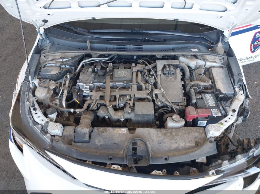 2022 Toyota Corolla Hybrid Le VIN: JTDEAMDE8N3003444 Lot: 43043367