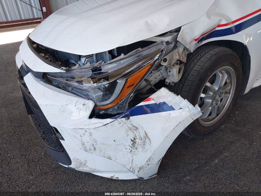 2022 Toyota Corolla Hybrid Le VIN: JTDEAMDE8N3003444 Lot: 43043367
