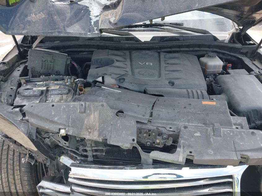 2012 Infiniti Qx56 VIN: JN8AZ2NFXC9519497 Lot: 43043402