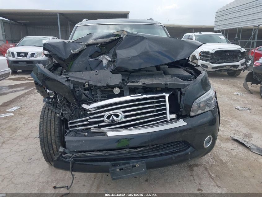 2012 Infiniti Qx56 VIN: JN8AZ2NFXC9519497 Lot: 43043402