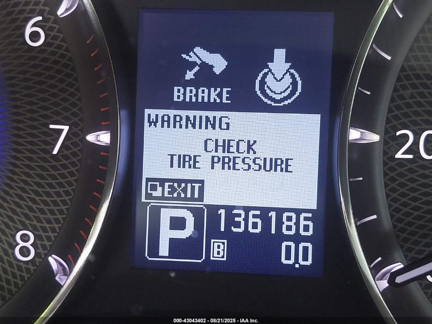 2012 Infiniti Qx56 VIN: JN8AZ2NFXC9519497 Lot: 43043402